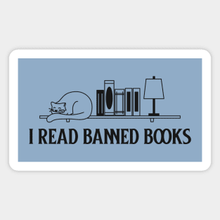 I read banned books Magnet